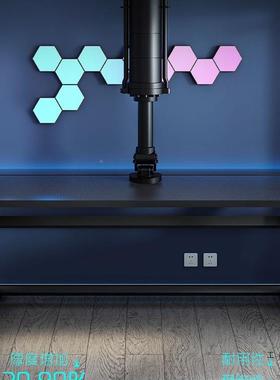 维可安装机械臂碳纤竞电脑CNK桌台式用卧室简易电子工作台书家办