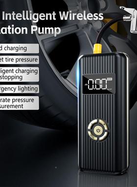 M9气山充气泵车30446载打气泵智能充泵便气携式打泵自行车地车打