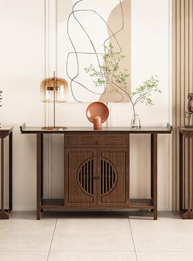 桌新中式关桌中堂长无品牌/柜子客厅组合端景花台供条玄案现代窄