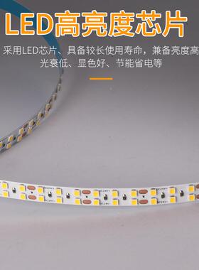 ld24V压灯带排RIZ灯240珠家装自粘吊顶货柜套低管防水e双软灯条商