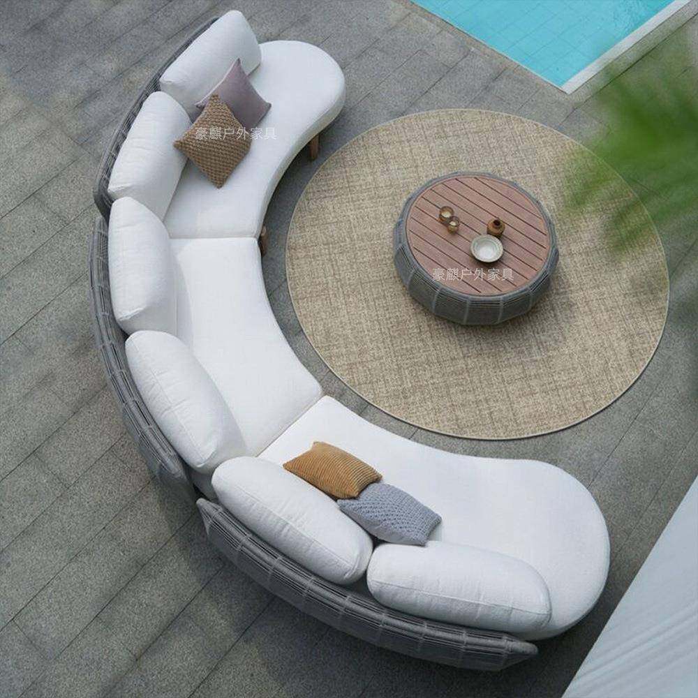 林户外编藤沙发市政园161庭景观院露台花园阳台椅休闲藤沙发茶几,住宅家具,户外沙发,淘宝优惠券,粉丝福利购,淘宝优惠卷