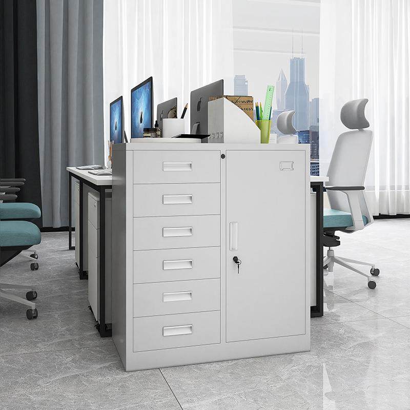 办公室件柜铁皮储物柜纳档案资料柜抽屉式阳台工具杂物文收带XMR-,商业/办公家具,办公储物柜,淘宝优惠券,粉丝福利购,淘宝优惠卷