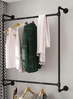 展工艺金漆色烤加墙粗家用上墙衣架示架上衣帽架壁挂98636衣架