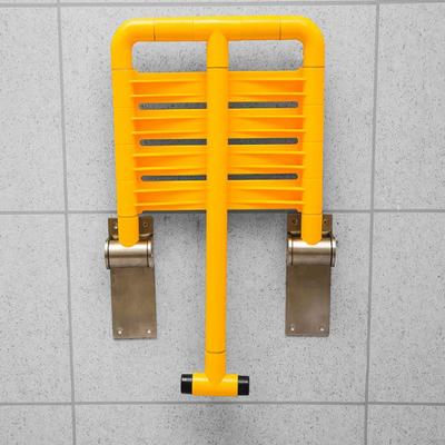 不锈FYH钢无障碍楼休息椅残疾人老卫生间所厕壁梯挂式洗澡淋人浴