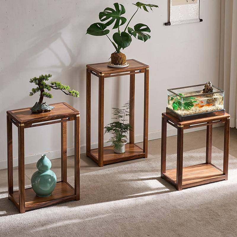 胡几桃木沙发边几角几边柜小方茶桌子小实置木新HUA中式花架鱼缸,鲜花速递/花卉仿真/绿植园艺,其它园艺用品,淘宝优惠券,粉丝福利购,淘宝优惠卷