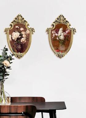 美式复古花卉物装厅画客走廊饭厅餐饰边柜墙上静挂画欧式异95894