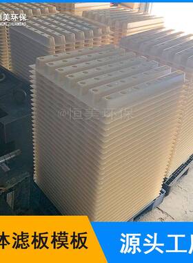 整体板筑滤XUS板模板AB塑制整体现浇滤baf滤池/V型浇/SD型滤池用