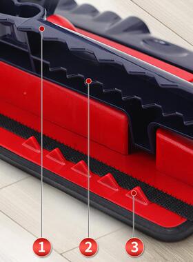 ZQ板LTM拖把夹毛巾墩实木地板把拖布瓷砖拖地拖布平拖地家用平