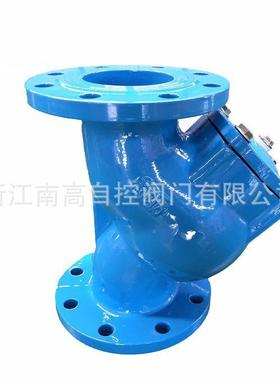 水处法兰dn1H00Y型过滤器GL4PHO1-16Q理球墨铸铁过滤器