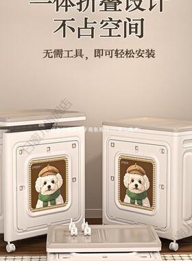 衣服收纳箱家用超物大量容可折纳叠翻盖整理箱换季被83017子衣物