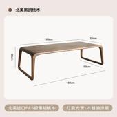 禅意茶几台实木矮桌式 正品 榻榻米新茶桌日式 炕桌飘窗阳家中用学习