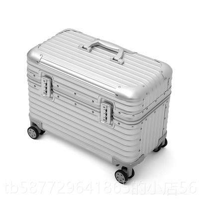 正品全铝镁合金1箱子摄影拉杆机长行李箱8寸金属旅箱万向轮行登箱