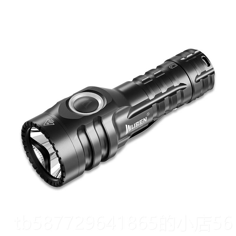 正品务亮本E6迷你手电筒光充电强户气外远射超小便携小型家用氙灯