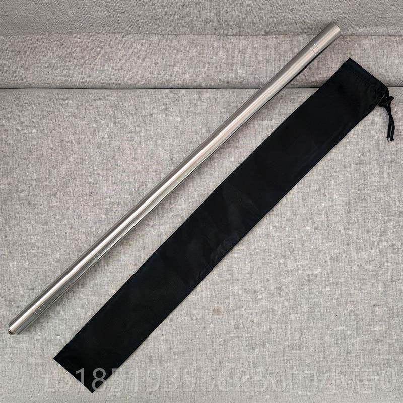 高档菲律宾短棍防合武法器钢管狗棒武术车载用身打狗棍铁棍铁打棒