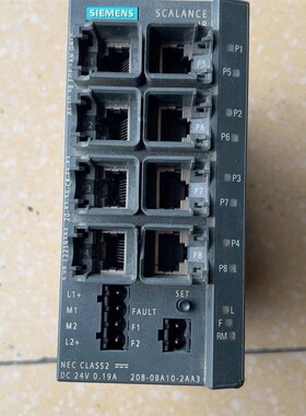 X208交换机6GK5208-0BA10-2AA3 实