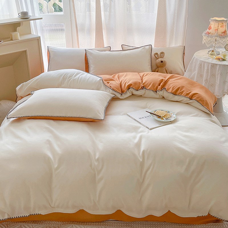 八件套床上用品被子被褥全套一整套双人被芯棉被学生宿舍六七件套