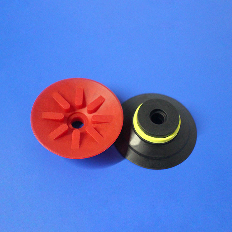 注塑机械手气动硅胶真空吸嘴迷你耐高温派亚博双层吸盘PIAB防静电