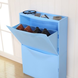欧式强尼斯鞋柜 塑料鞋架强尼思鞋柜 储物盒收纳柜箱