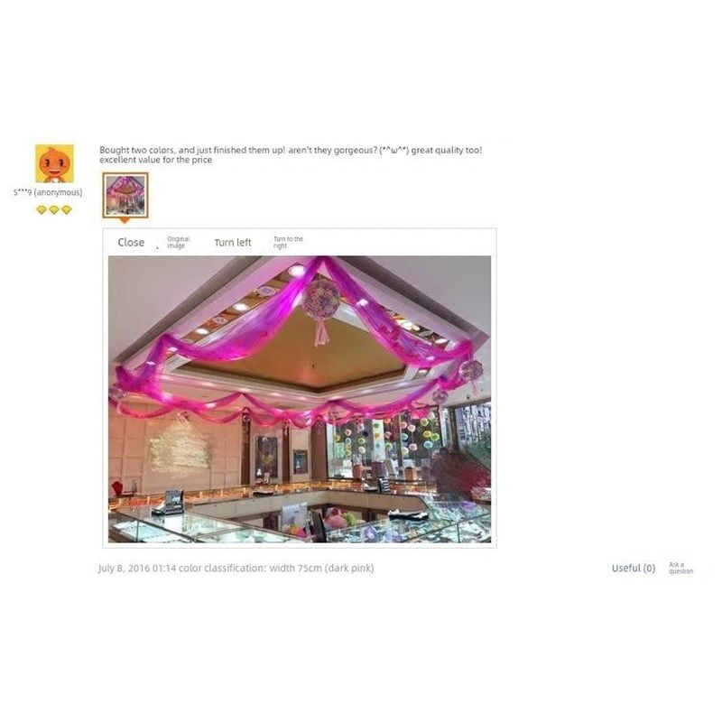 楼梯扶手纱幔婚房布置套餐装饰纱布婚礼结婚婚庆用品拉花彩带,节庆用品/礼品,拉花,淘宝优惠券,粉丝福利购,淘宝优惠卷