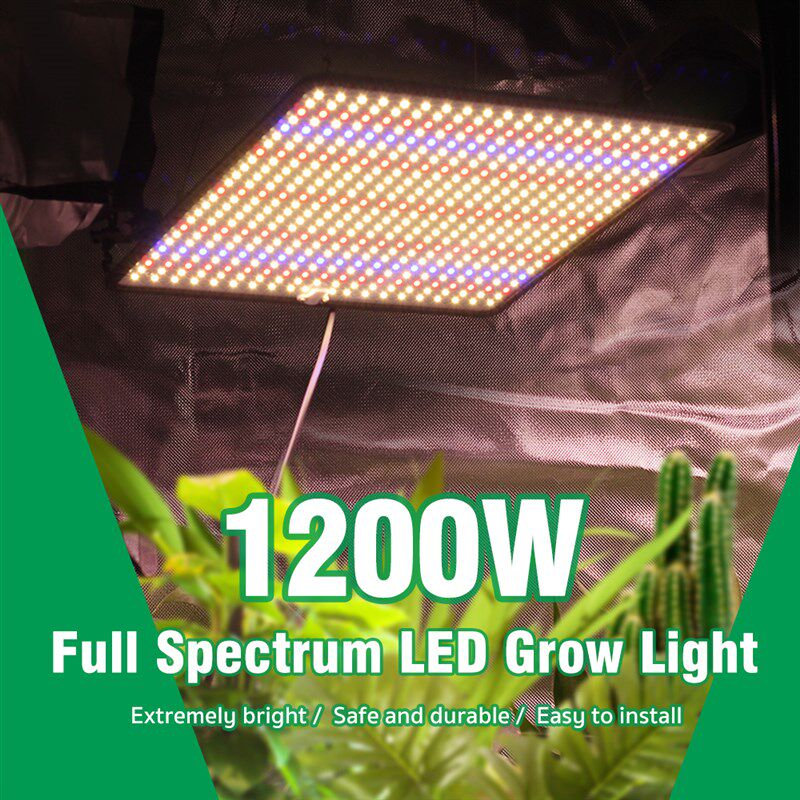 LED2835 500灯珠 全光谱温室大棚室内花卉绿植多肉植物补光生长灯