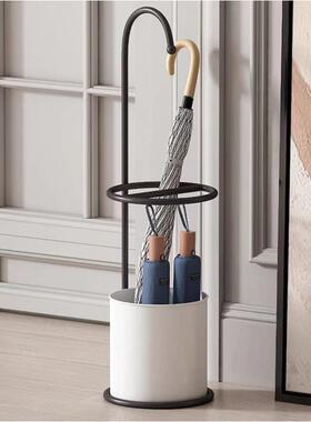 北欧艺放雨伞收铁纳架34748商场酒店网红挂桶简约客伞厅门口雨伞