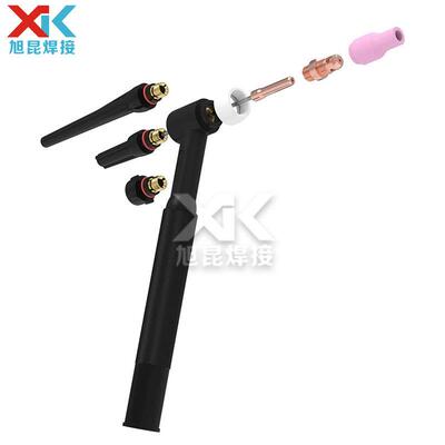 1PCS氩弧焊枪焊接配2件WP17/18/GZB67电极瓷嘴高温玻璃杯夹71件套