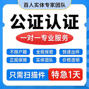 海牙公证翻译驾照学历出生亲属关系无犯罪成绩委托户口本单身结婚
