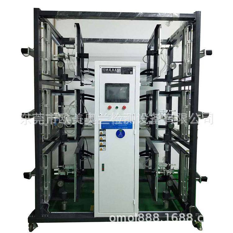 六工位智能锁模拟门检测机锁具耐久检测仪关寿命试验机指纹锁包邮