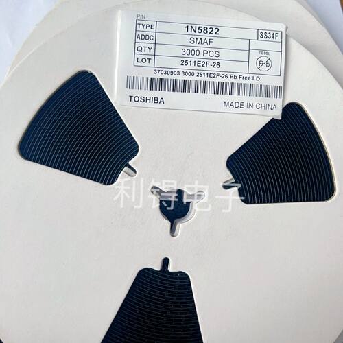 贴片肖特基二极管 SS34F 1N5822 SS34 SMAF超薄封装 40Mil大芯片