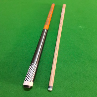 奥秘美洲豹花式九球杆大头杆13mm中式黑八台球杆两节1/2 分体台球