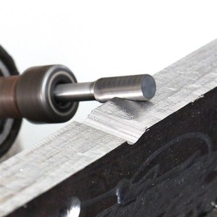 6x8mm硬质合金旋转锉 木工雕刻铣刀 双槽钨钢打磨头双纹10支混合装