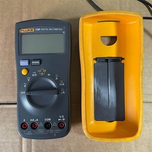福禄克15B万用表 功能正常 只是电池仓弹簧片断了 需要自行
