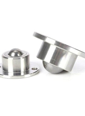 QDA21-D27/D30/D39/D48牛眼滚轮BCHF不锈钢万向球重型钢珠滚轮