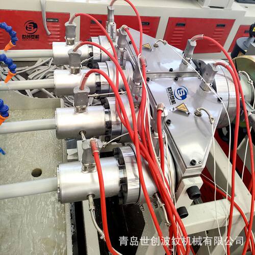 定制PVC PE PPR PP穿线管生产线 塑料管  一出四  效率高 运行稳