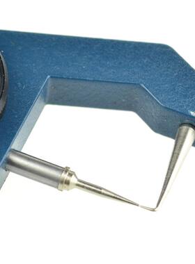 精工厚仪-20mm01细弯沟平头尖LKM头弯尖皮革0.表测壁厚测量厚度工