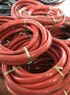 DN2RIB200硅胶密封圈气黑囊膨胀充异气密封垫圈红色色氟胶O形型圈