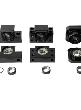 圆法兰滚珠丝杆支撑座/SET-LEC01/LEC01-6/8/10/12/15/20/25/30