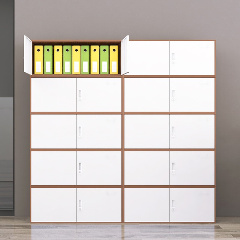 来福士铁皮柜档案柜办公柜钢制资料柜财务凭证柜单节文件柜带锁