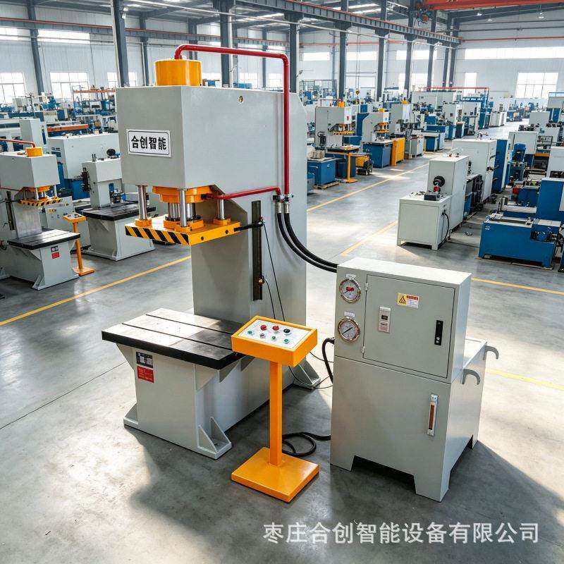 100t臂带四柱导向油压机轻型压力机模具装配校正设备现货