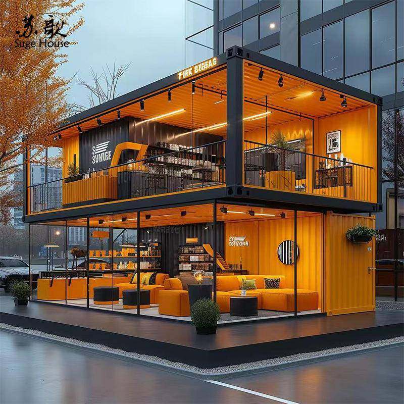 厂家直销全新二层钢结构集装箱活动房改造创意商铺办公室阳光房,基础建材,轻钢别墅,淘宝优惠券,粉丝福利购,淘宝优惠卷