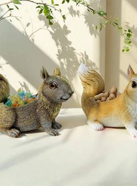 热卖创意树脂鼠收纳件桌面松关摆设仿真jsj25092动物装摆饰工艺玄