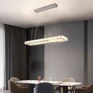 327洛奥灯饰轻奢水晶餐厅l吊灯简约现代吧台d灯e饭大气家用餐桌厅