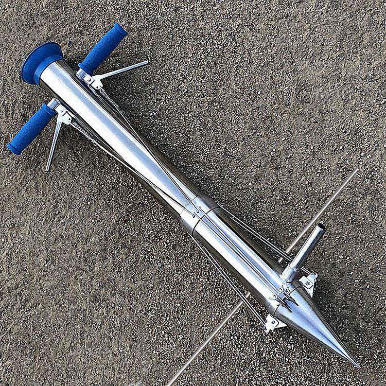 新款物秧苗秒栽器手提蔬菜苗移栽机式不锈钢秧苗栽KLF植苗器