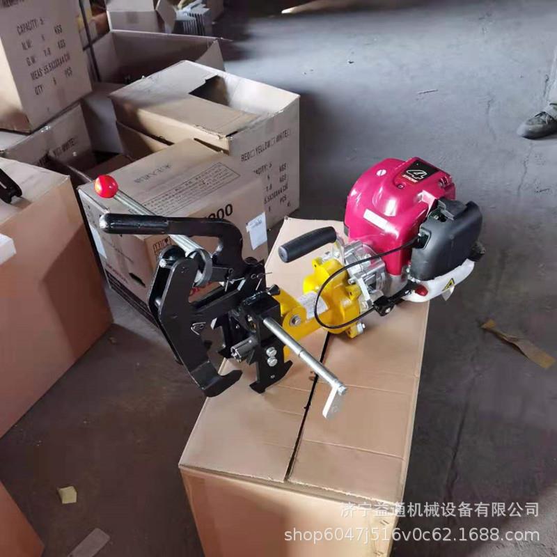 内套燃554钢轨轨钻孔机铁路用NZG-31内机燃钢钻孔机轨道打孔配钻