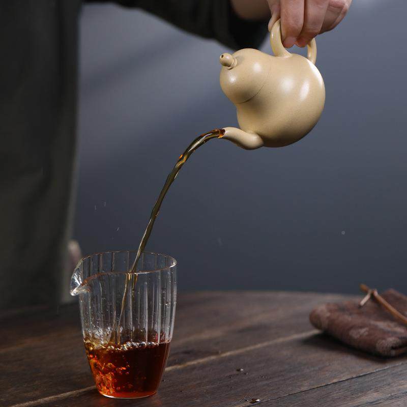 紫砂宜手工壶非机车原矿紫砂本绿山泥101954本小思亭1兴20ml壶茶