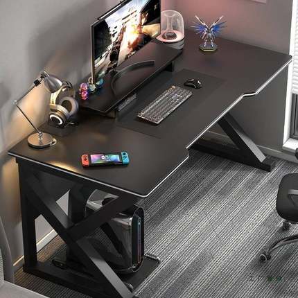 电桌台式简易工电竞桌椅家用字书脑桌学生写台卧TTC室桌子作台办