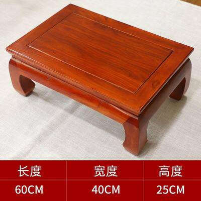 榆木炕桌方桌木炕桌LUS飘窗茶几榻老米榻方桌罗汉床炕桌实阳台喝