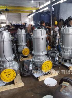 Q水(DHVX)-S全不锈钢污物潜水带电泵搅匀、切割W装置