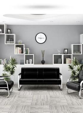 工厂直销公沙发GTY商简客约三人位会接待组合套装休闲等务候椅铁