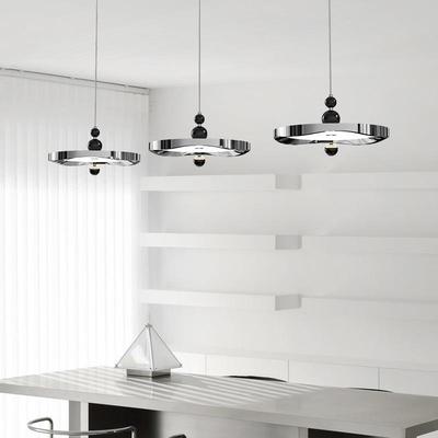 极4067法式中飞碟飞盘吊灯餐桌全简光古谱护眼新款创意约简过道le